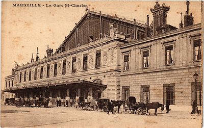 CPA AK MARSEILLE La Gare St-Charles (403476)