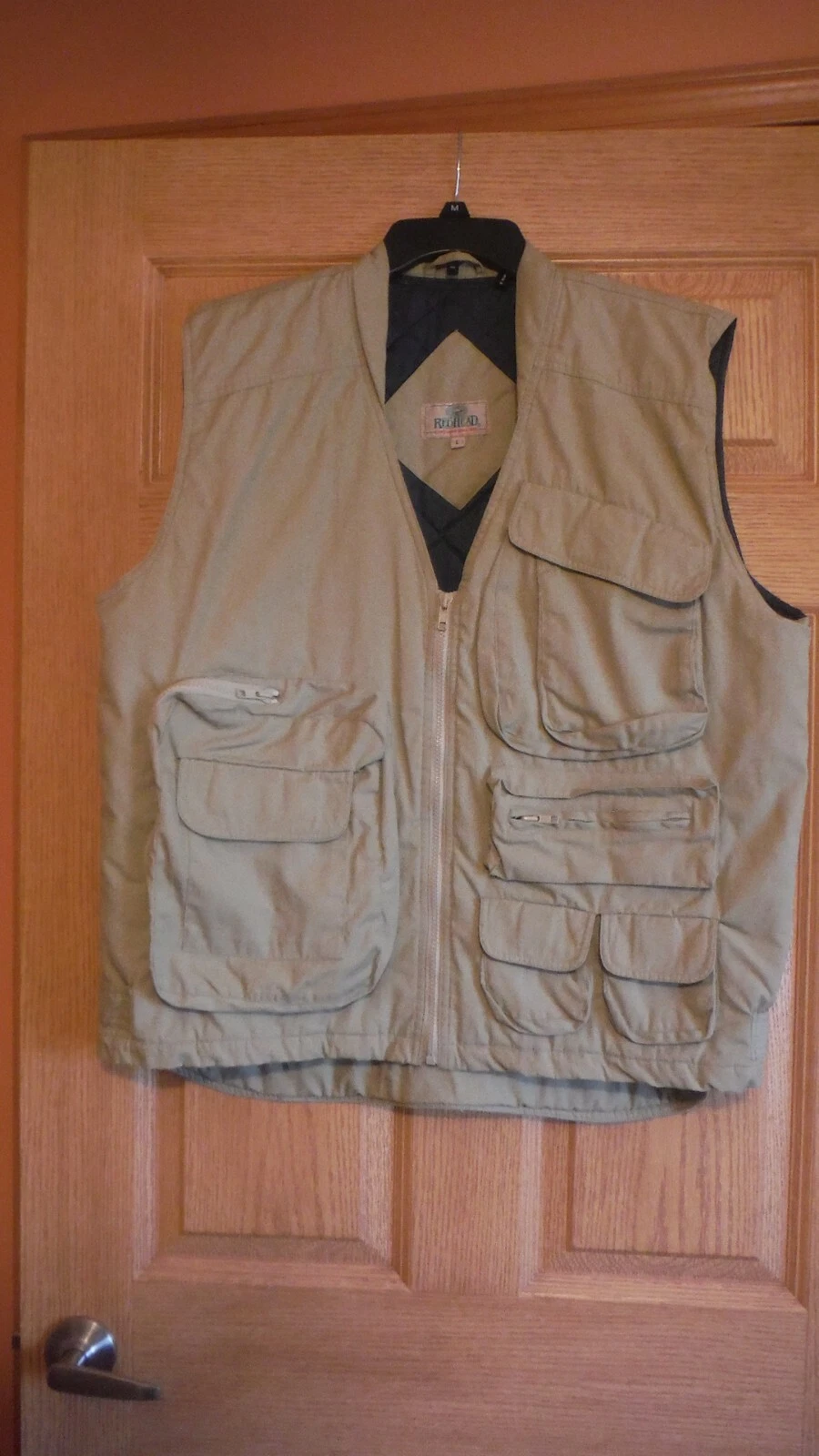 RedHead Men's Large Lined outdoor Hunting/Fishing/Casual/Cargo Vest, LN