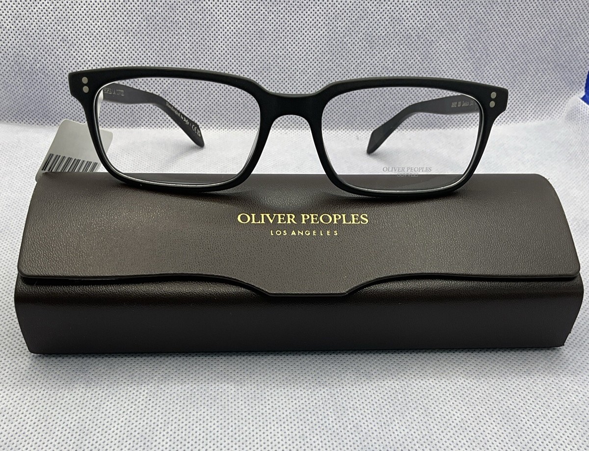 Oliver Peoples “Denison” Glasses - Matte Black - NEW | eBay