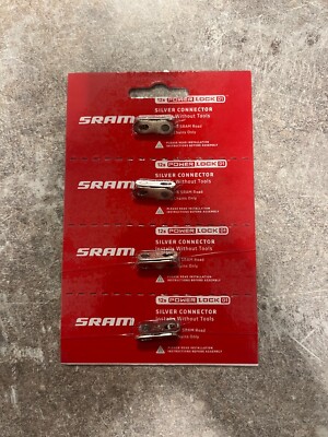 15xSRAM AXS Power Lock 12-speed road chain Quick Link/Connector 4 links, silver