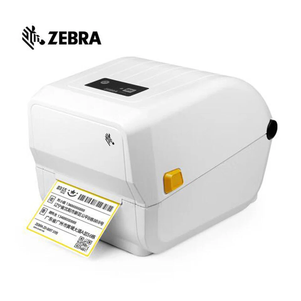 Zebra ZD888T Replace GK888T 203 dpi USB Transfer Thermal Barcode Printer White - Image 2 of 4