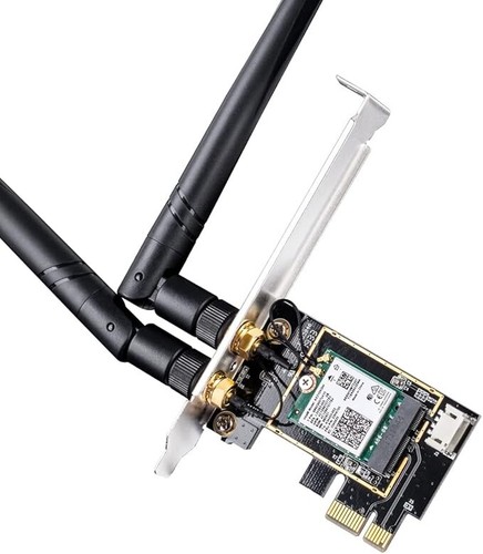 Cudy WE3000 AX3000 WiFi 6 PCIe Card for PC, BT 5.2, AX200, 3000Mbps WiFi 6 Speed - Photo 2/9