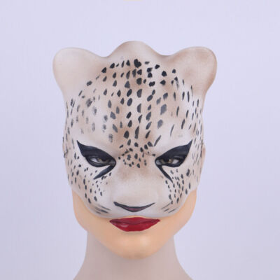 Cosplay Cheetah Full Face Maske Superhero Tier Maske Helm Halloween Party Props