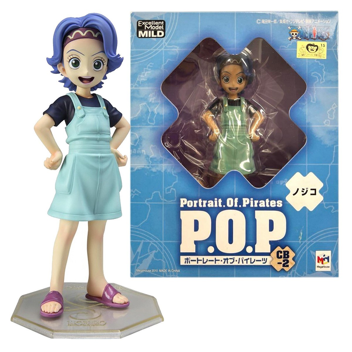 Portrait.Of.Pirates ワンピース ノジコ 1/8 フィギュア MegaHouse P.O.P Portrait Of Pirates ONE PIECE CB-2 Nojiko