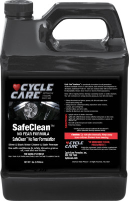 Cycle Care Formulas Safe Clean� Silver And Black Engine Cleaner 15128