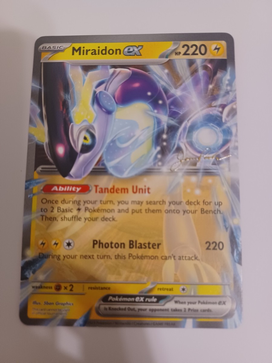 スペシャルグラフィックドミニオン 2024 World Championship Miraidon Golden Signed (Jesse Parker