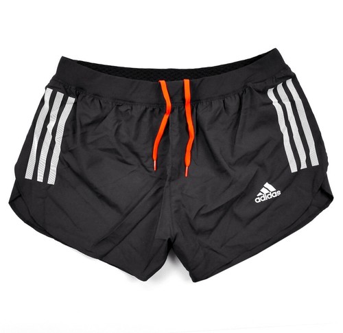 Adidas Adizero Split Short Herren Kinder Running Hose Laufhose Sprinter schwarz - Picture 6 of 11