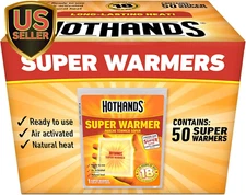Hand and Body Super Warmers Bulk 50 Pk. Box
