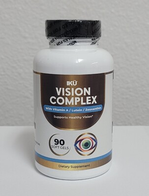 Vision Complex - 90 Soft gels-With Vitamin A/Lutein / Zeaxanthin- New!! Sale!!!