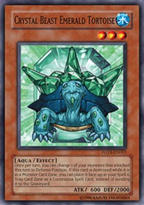Crystal Beast Emerald Tortoise - FOTB-EN003 - Common - Unlimited Edition x3 - Ne