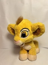 1998 Lion King SIMBA Baby Cub 9  Plush Soft RARE Disneyland Toy rare