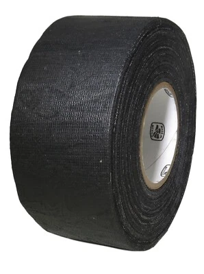 T.R.U. Black Cotton Friction Tape Non-Corrosive Rubber Adhesive. 3/4" X 60 Ft.