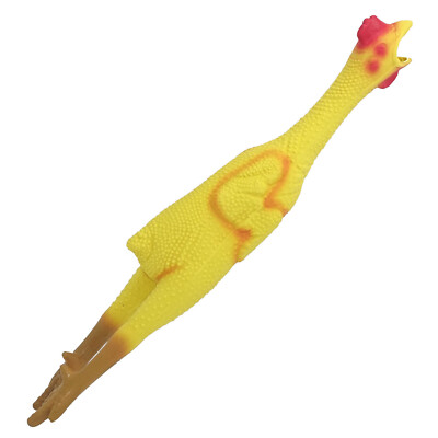 COOLES GUMMIHUHN / Gummivogel Suppenhuhn Brathuhn Scherzartikel Huhn Hahn Deko