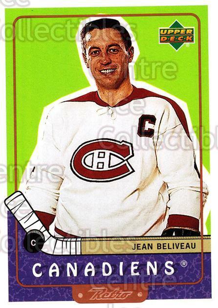 1999-00 Upper Deck Retro #85 Jean Beliveau