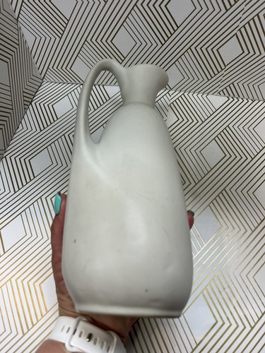 Vintage Van Briggle White Ewer Pitcher 1950's - Picture 10 of 15