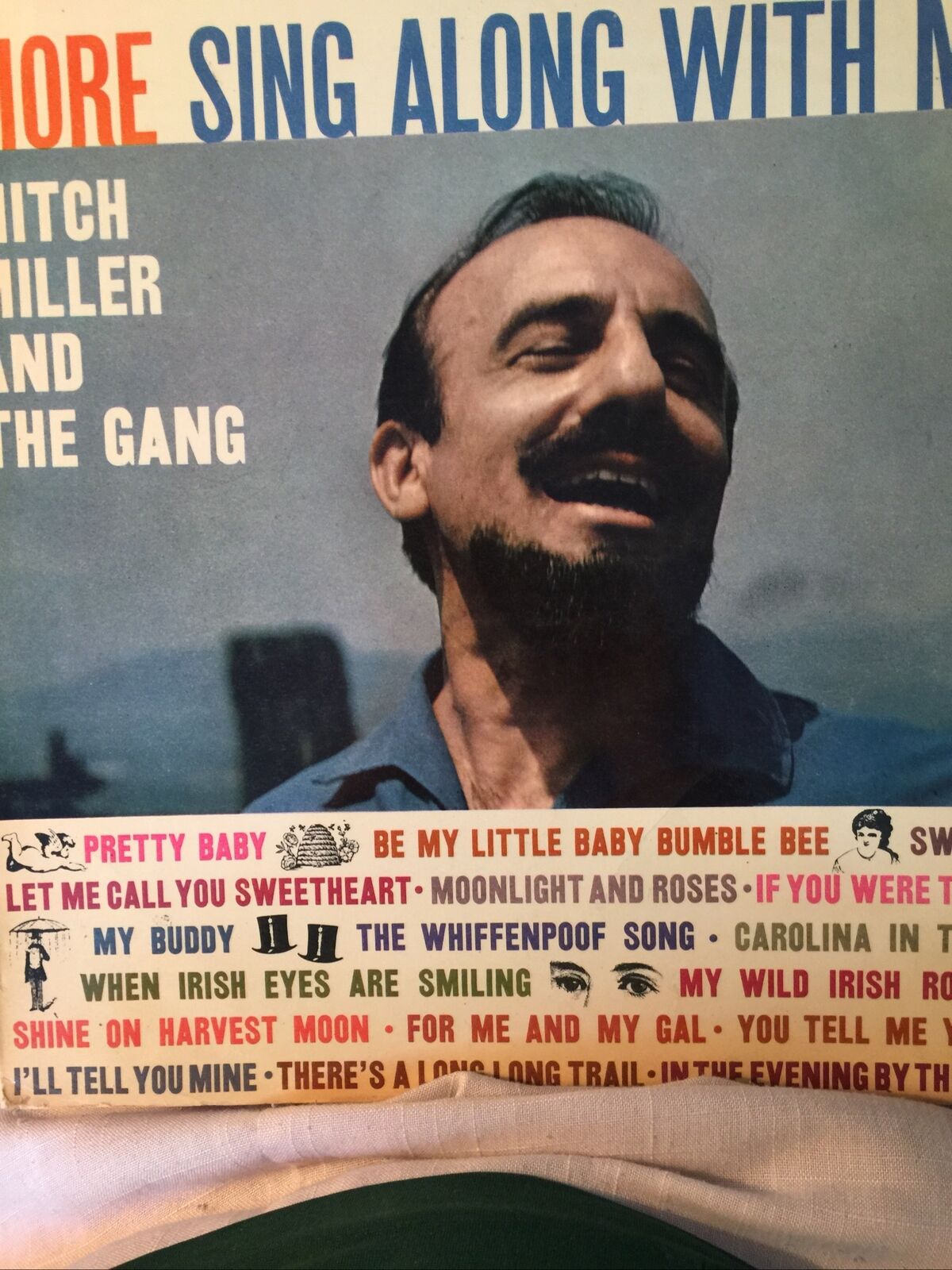 Mitch Miller and the Gang...."More Sing Along With Mitch" 12" Vinyl Record LP 