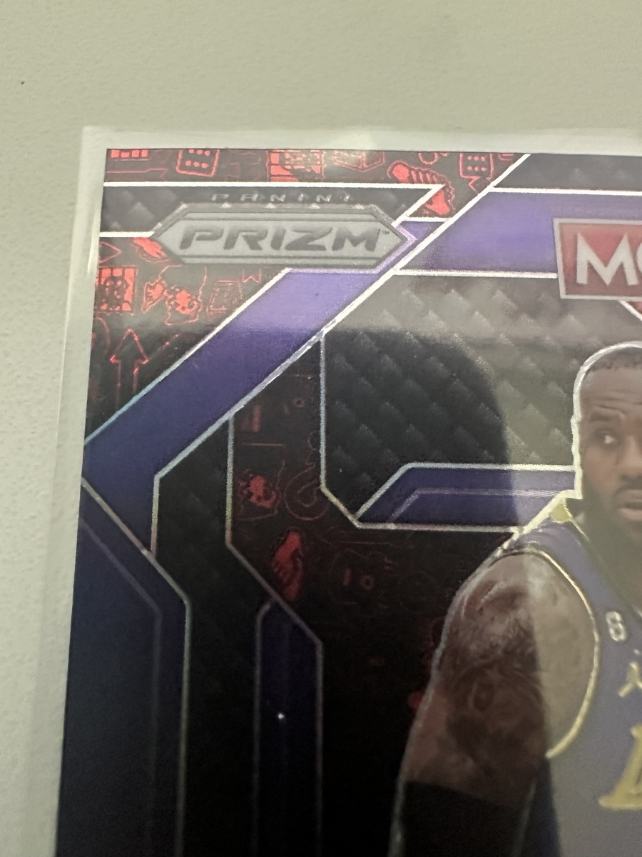 2023-24 Panini Prizm Monopoly Lebron James Red Icon Prizm