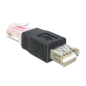 2 0 Usb Dsl Lan Netzwerk Internet Adapter 1x Stecker Auf Rj45 Buchse Kupplung Ebay