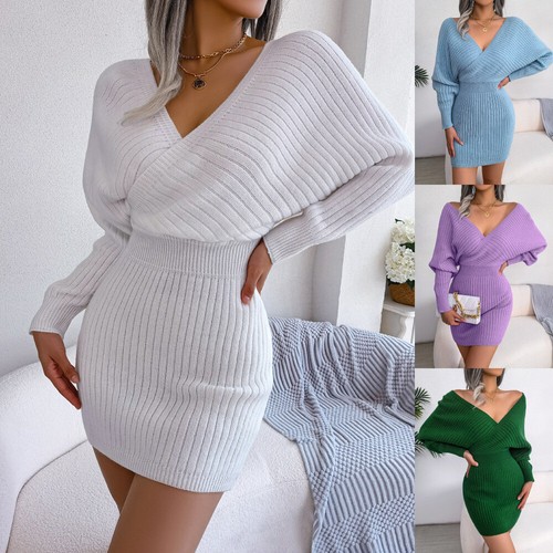 Robe Tricotée Violette American Eagle - Femme Taille M - Neuve Avec étiquettes