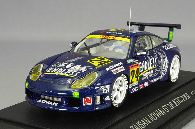 Porsche 911 GT3R #910 Rodeo Drive ADVAN JGTC 2002 – EBBRO 1/43 – Neuf
