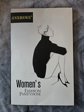 Everswe Women's Fashion Pantyhose 3 Pairs Sheer Tights Nude size S