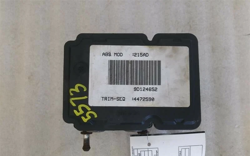 Jeep Compass Patriot 2007-2009 ABS conjunto de bomba de freno antibloqueo sin descripción CNTRL Foto 3 de 4