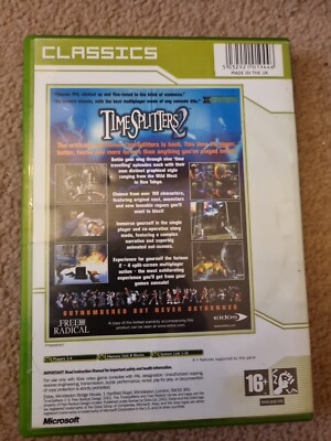 Microsoft Original Xbox Time Splitters 2 Classics Edition OG Xbox Spiel