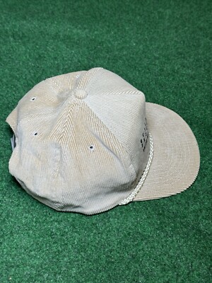Vintage 80s 90s Corduroy Snapback Smith Meter Oil Diesel