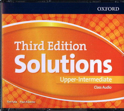 Oxford SOLUTIONS 3rd Edition Upper-Intermediate Class Audio CDs 0194502996 @NEW@