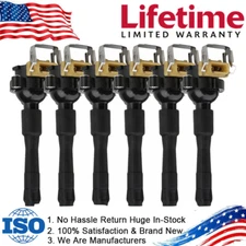 6 Packs  Ignition Coil for BMW 323i Z3 328i 528i 540i 740i 2.8/4.4L L6 V8 UF300