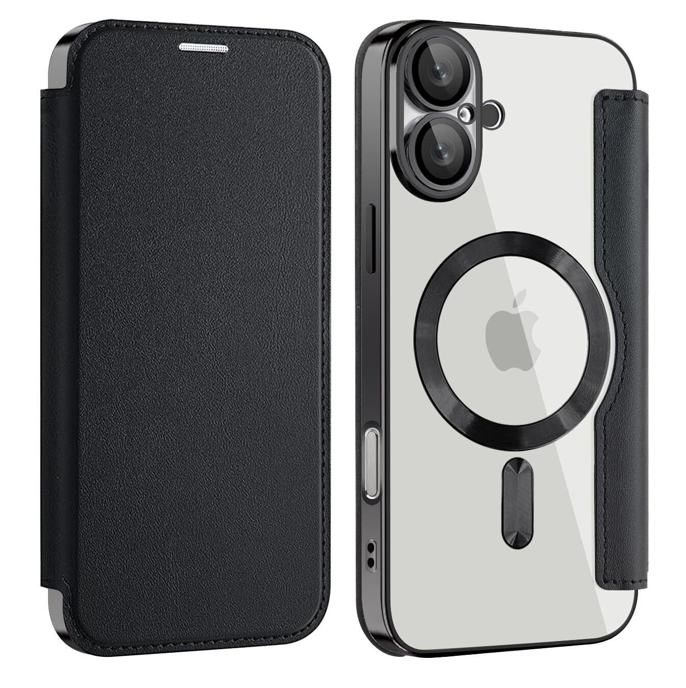 Glass Film Included Case for iPhone 16 Compatible Case MagSafe Compatible N 338