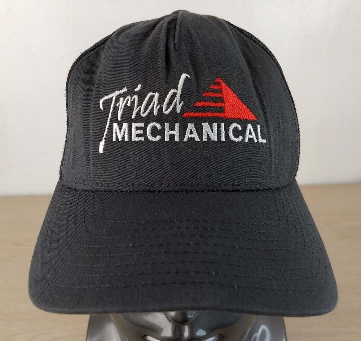 TRIAD MECHANICAL ADJUSTABLE SNAPBACK TRUCKER/MESH… - image 1