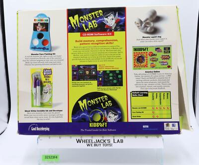 Monster Lab CD-ROM Software Kit 1995 Kidsoft GTE Vantage | eBay