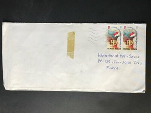 Indonesia #780//B242 Cover to Finland 1970-1999 Cover #974