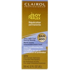 Clairol Professional Soy 4Plex Liquicolor Permanente   9AN Very Light Cool Neutr