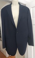 Suitsupply Blazer Sport 48 Navy Blue Vitale Barberis Wool La Spalla Half Lined
