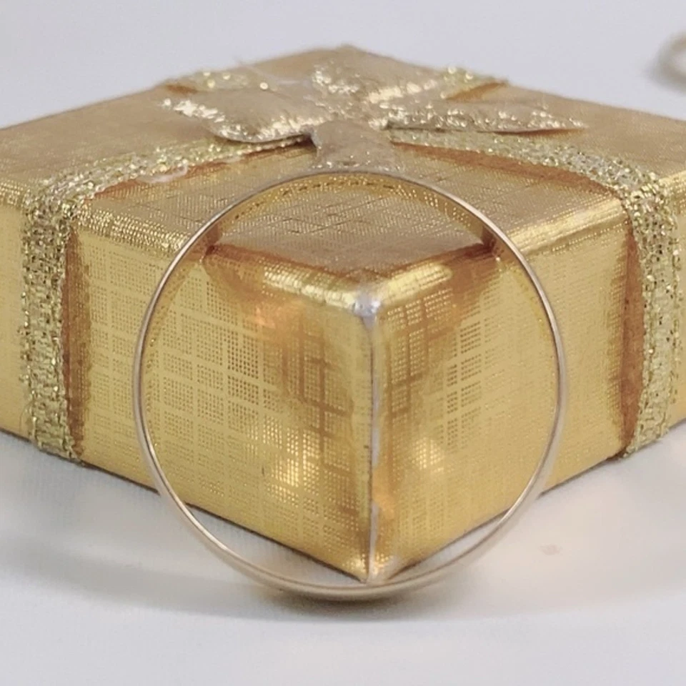 Alianza de boda de oro amarillo 10k KEEPSAKE para hombre talla 11,5 Foto 3 de 4