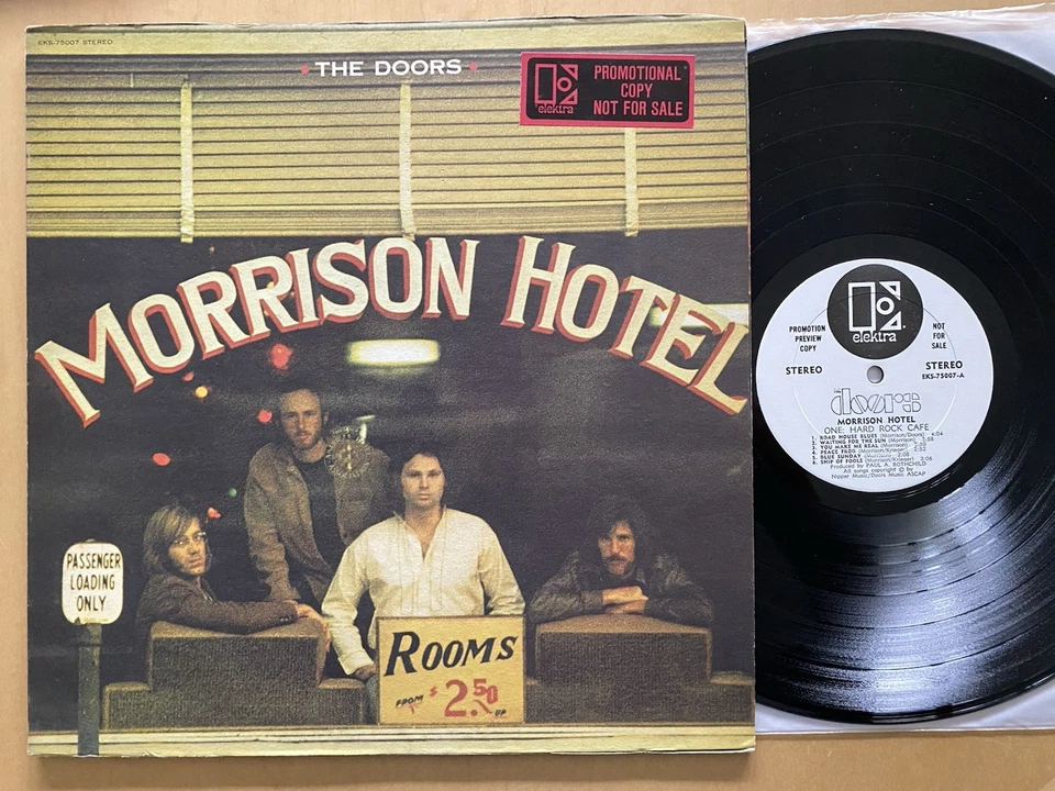 THE DOORS- MORRISON HOTEL 1970 W.L. PROMO ROLLING STONE AD CLASSIC ROCK PSYCH EX - Image 2 of 4