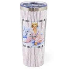 Boston International Anne Taintor 22oz Stainless Steel Travel Tumbler with Lid, 