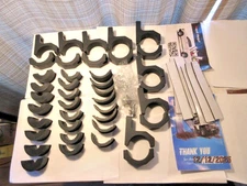 Horizontal Bar Clamp Mounting Bracket Kit, Off-Road LED Light Bar on Roof Rack