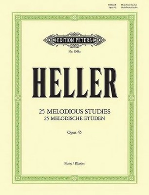 25 Melodious Studies Op. 45 for Piano | Stephen Heller (u. a.) | Taschenbuch