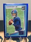 2025 Panini Donruss Optic - Rated Rookie Jaxson Dart #273 Blue Hyper Prizm (RC)