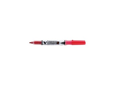 PILOT Whiteboard-Marker V BOARD MASTER S, Rundspitze, rot 3 bis 60 Stk SPARE 67%