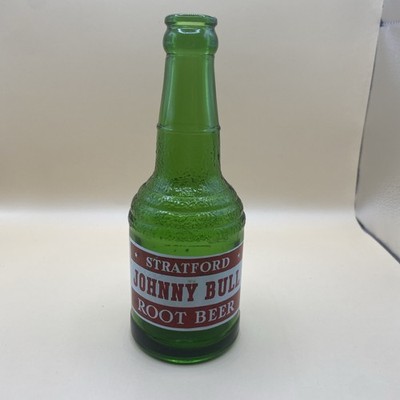 Stratford Springs Johnny Bull Root Beer Wheeling WV . Lip Chip.