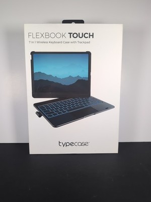 Typecase Flexbook Touch Keyboard Case iPad 10.2 9th/8th/7th Gen Air 10.5 - NEW