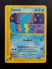 (LP-MP) Squirtle 132/165 2002 Expedition Base Set Regular Pokemon Card
