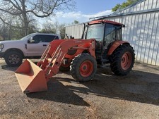‘13 Kubota M108S Farm Tractor 4x4 Loader Cab Air Conditioning Texas!