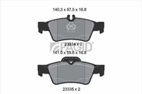 Bremsbelagsatz Scheibenbremse Pagid T5155N FüR Mercedes Klasse W212 Model S212