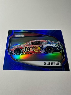 2025 Panini Prizm NASCAR Chase Briscoe Car Rides Blue Prizm /199 SP #142
