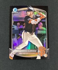 2025 Bowman Chrome Prospects Bryce Eldridge #BCP-180 True Black Refractor /10